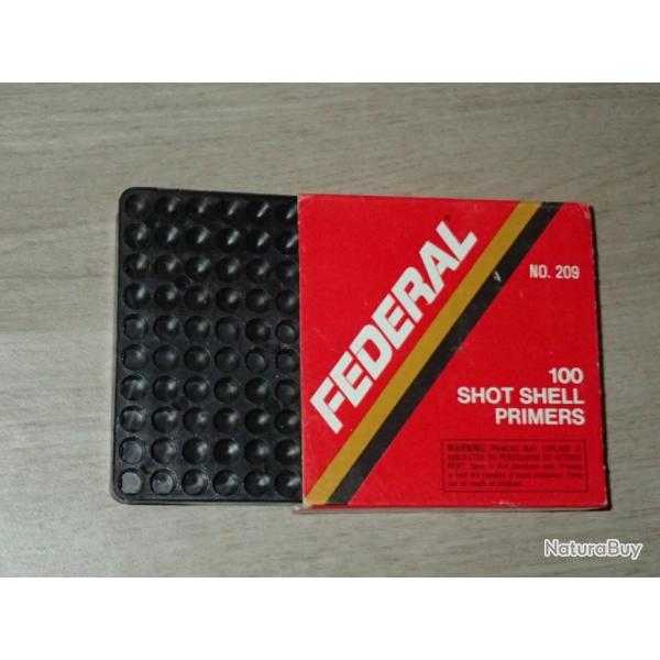 Boite vide d'amorce F�d�ral - NO 209