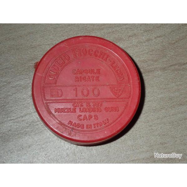 Boite vide d'amorce ancienne Fiocchi - capsules ray�
