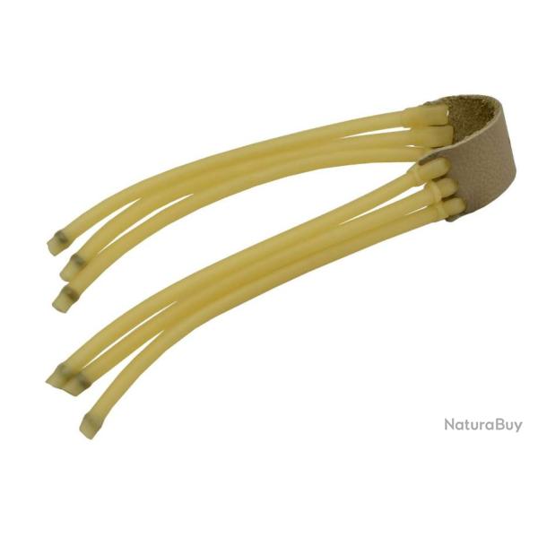 Elastique tubulaire triple pour lance pierre