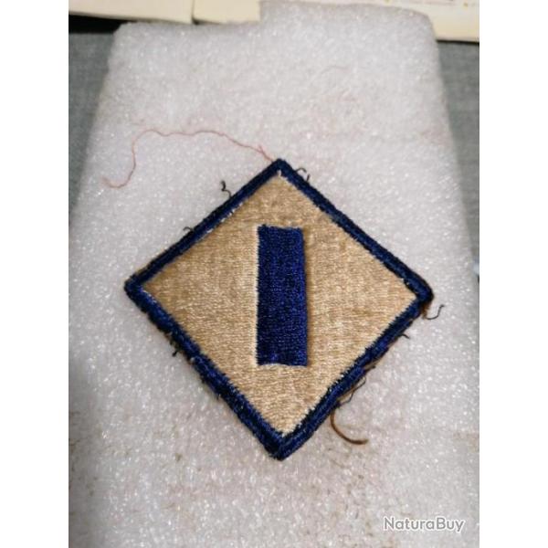 Patch arm�e us 1ST SERVICE COMMAND WW2 ORIGINAL