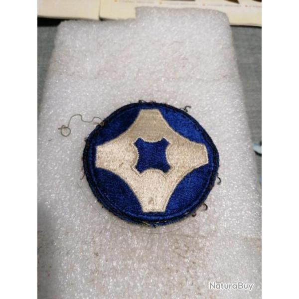 Patch arm�e us 4th SERVICE COMMAND WW2 ORIGINAL