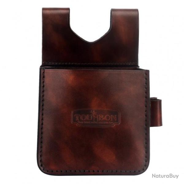 Cartouchi�re Tourbon vintage marron