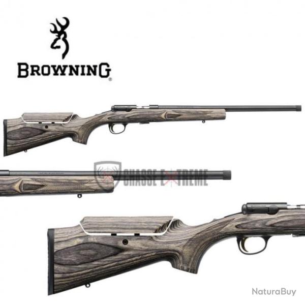 Carabine BROWNING T-BOLT TGT/VMT Blued Grey Laminate Adj Thr cal 22lr 49cm