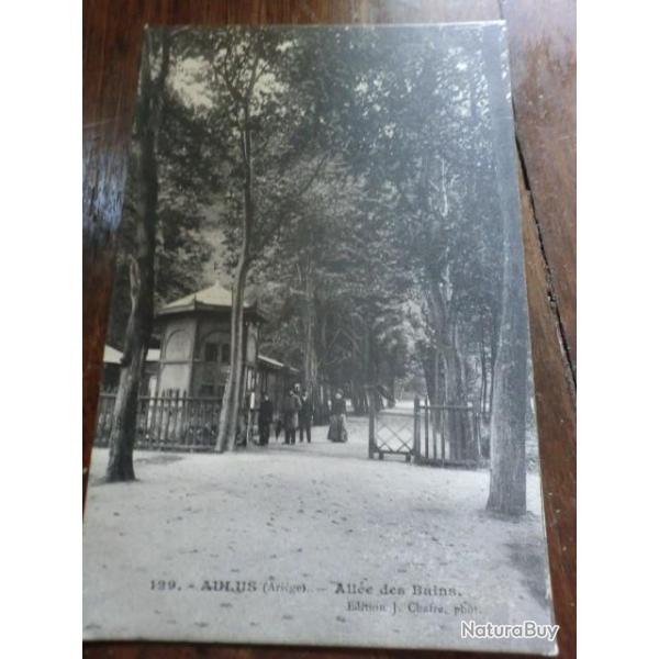 CP  Dpt  09  AULUS ALLEE DES BAINS