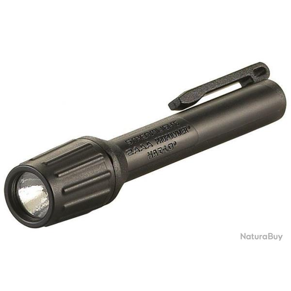 LAMPE STREAMLIGHT 2AAA PROPOLYMERE HAZ-LO - AVEC PILES - NOIRE