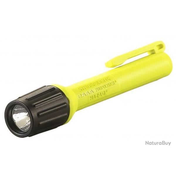 LAMPE STREAMLIGHT 2AAA PROPOLYMERE HAZ-LO - AVEC PILES - JAUNE
