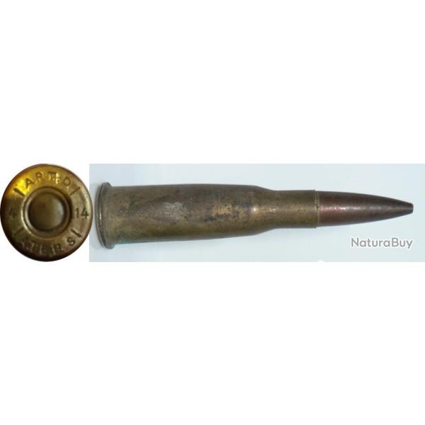 1 cartouche de 8 mm Lebel Mle 1886D de 1914