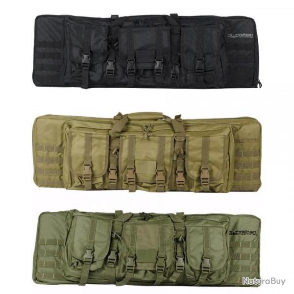 Housse 107 cm VALKEN Tactical "Double Rifle" Noire