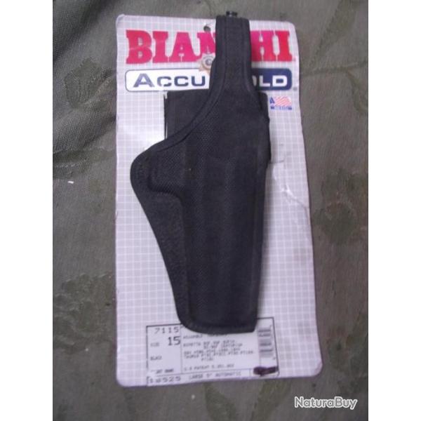 holster  Bianchi en cordura Accumold pour pistolet auto. Beretta Taurus, Smith et Wesson