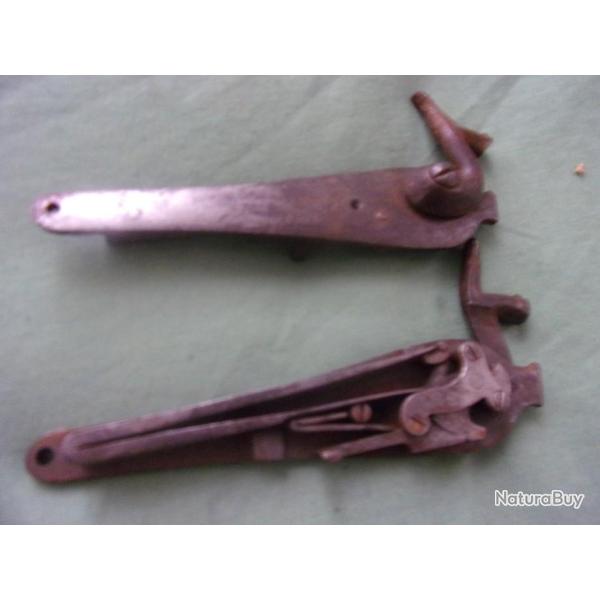 paires de platines pour fusil de chasse
