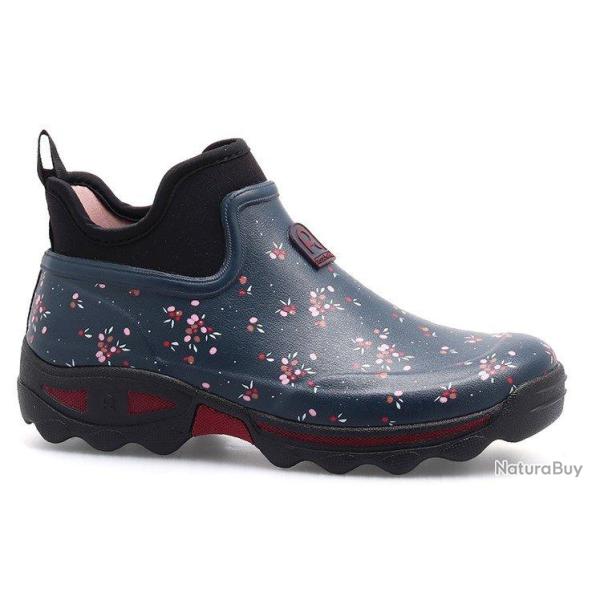 Bottillon Clean Lady Goji Bleu Canard Femme Rouchette