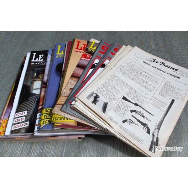 COLLECTION DE 31 CATALOGUES LE HUSSARD.