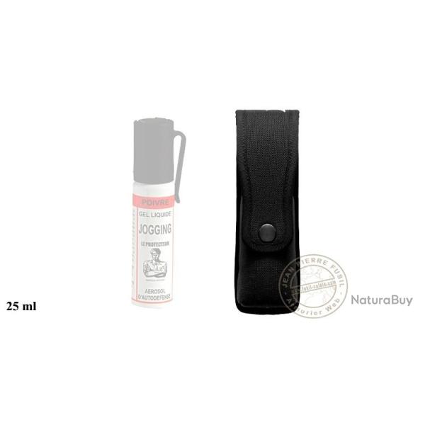 Etui porte a�rosol anti agression en polyester 25 ml