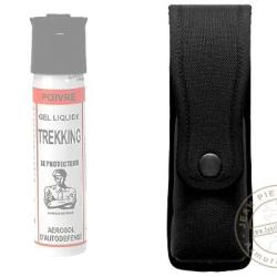 Etui porte a&eacute;rosol anti agression en polyester 75 ml