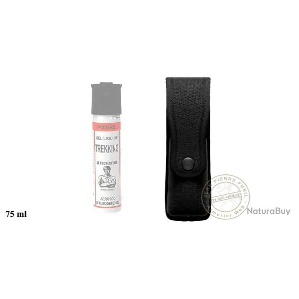Etui porte a�rosol anti agression en polyester 75 ml