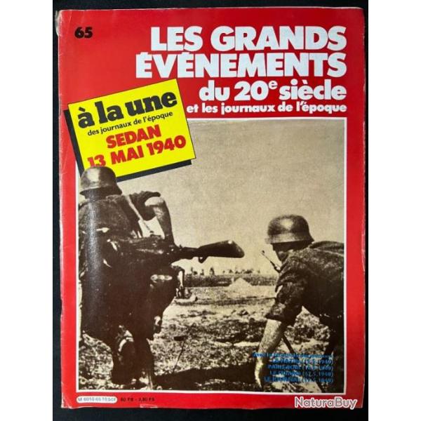 Revue Les Grands venements du 20me sicle et les journaux de l'poque No65