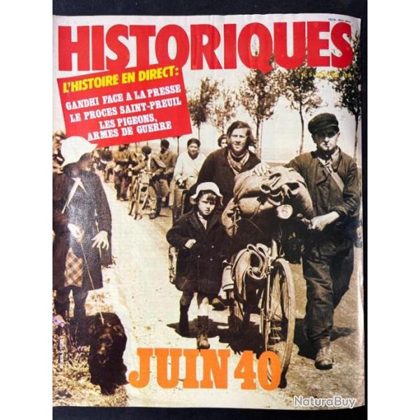 Revue Historiques No 5 : Juin 40