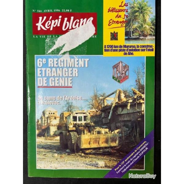Revue Kpi Blanc No 566 : 6 Rgiment tranger de gnie