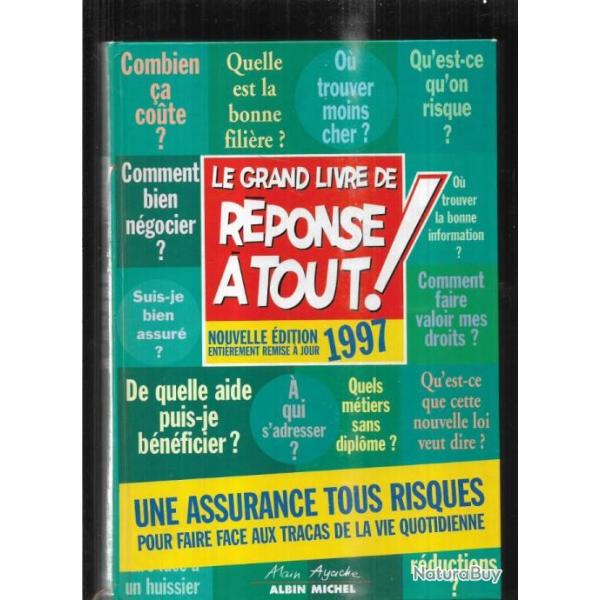 r�ponse � tout �dition 1997 , buffet sursis