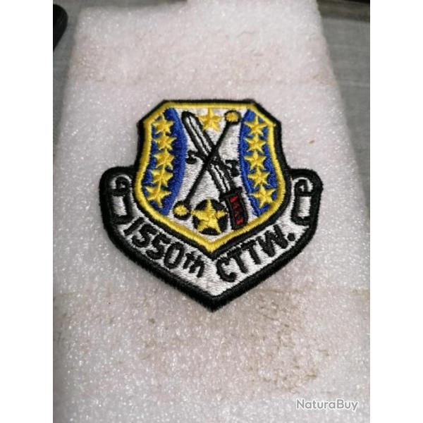 Patch arm�e us usaf 1550th COMBAT TACTICAL TRAINING WING ORIGINAL