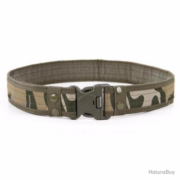 Ceinture de combat verte camouflage