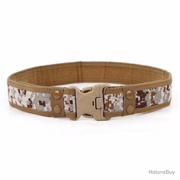 Ceinture de combat tan camouflage pixel