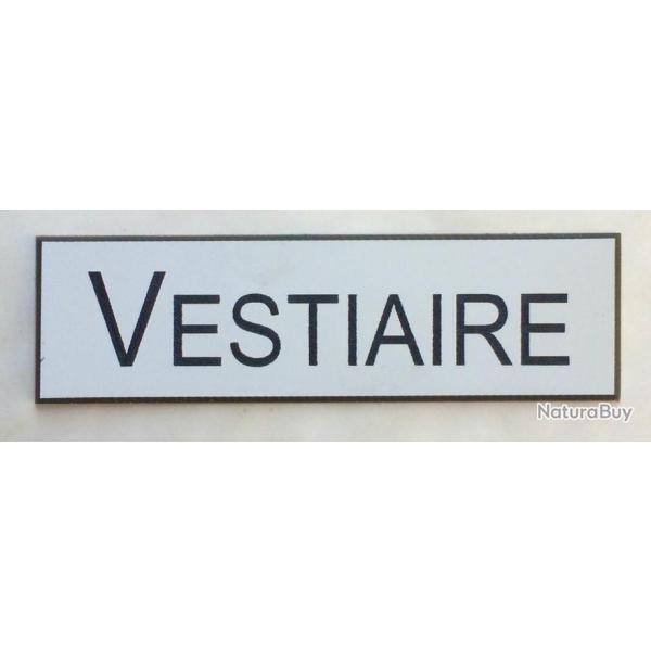 Panneau adh�sif VESTIAIRE Format 10x30 cm