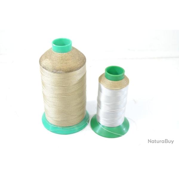 Lot x2 bobine de fil pour couture, Polyester 125gr Duel CSF bricolage machine a coudre  6000m