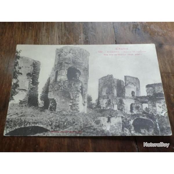CP  Dpt  09  MIREPOIX RUINES DE LAGARDE