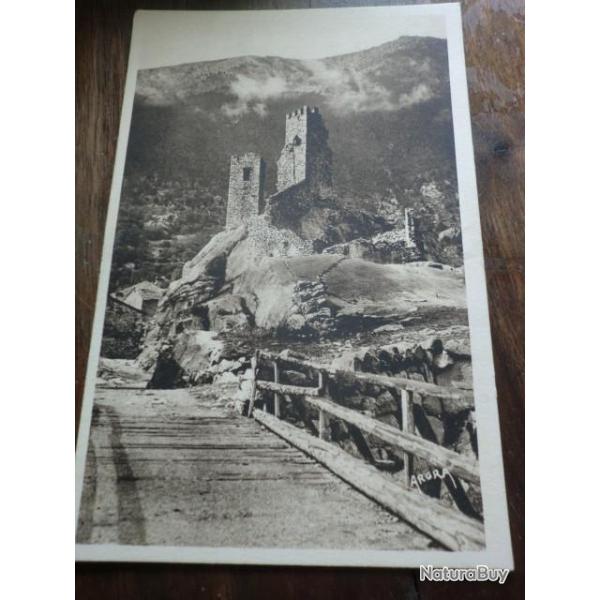 CP  Dpt  09  ROUTE DE BOURG MADAME  LES ROUTES DE CAROL