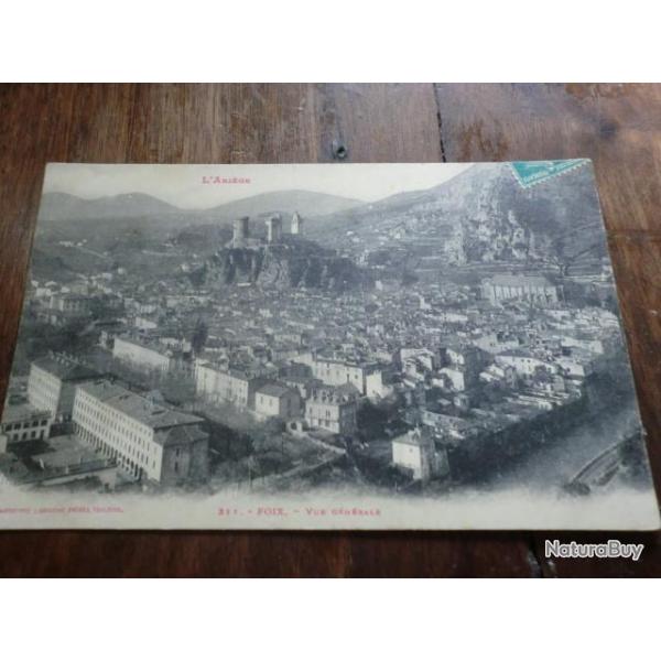 CP  Dpt  09  FOIX  VUE GENERALE  II