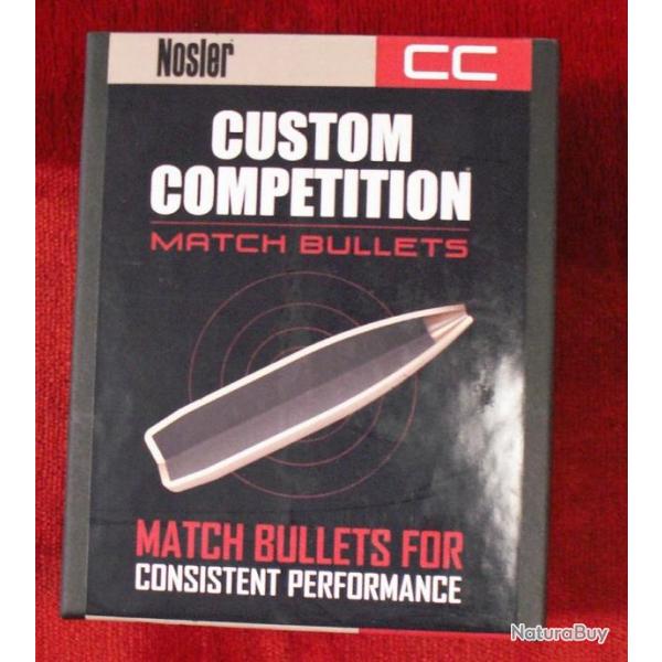 ogives NOSLER CAL 30 - 168 GRS HPBT X100