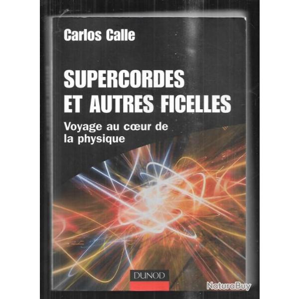 supercordes et autres ficelles voyage au coeur de la physique de carlos calle