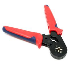 Pince sertir embouts 0,25-6mm&sup2; c&acirc;ble auto-ajustable empreinte carr&eacute;e cosse 16_0002726