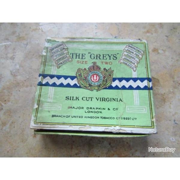 boite cigarette tabac cigarettes ww2 seconde guerre Anglais parachutage maquis r�sistance the Greys