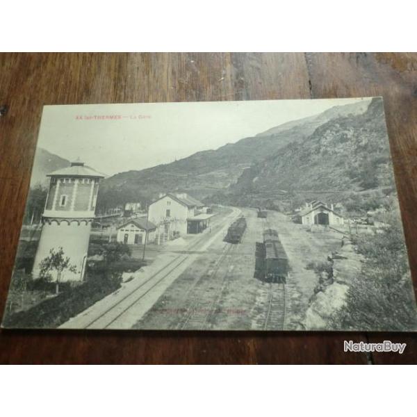 CP  Dpt  09  AX LES THERMES  LA GARE