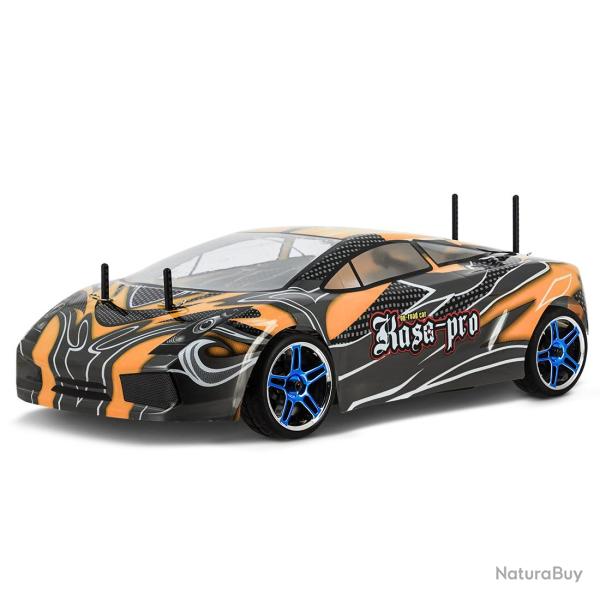 Voiture RC Puissante KASA PRO 1/10 me Orange Brushless 3300 KV RTR 60 Km/H