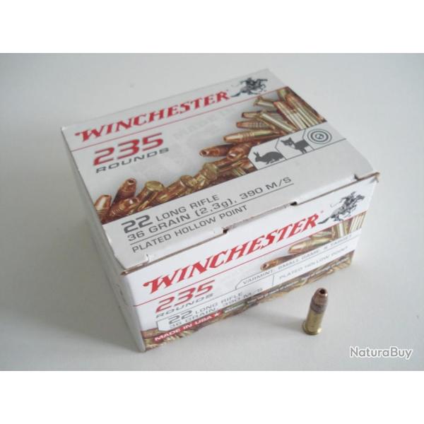 Balles 22 LR Winchester