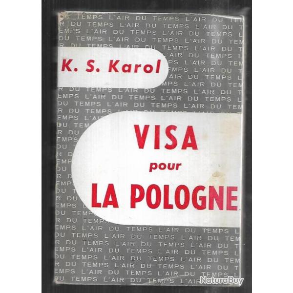 visa pour la pologne de k.s.karol s�rie l'air du temps . Pologne
