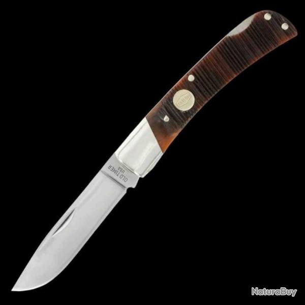 Couteau Schrade Generational Series Bruin Manche Ch�taignier Lame Acier Carbone 1095 SCH1137133