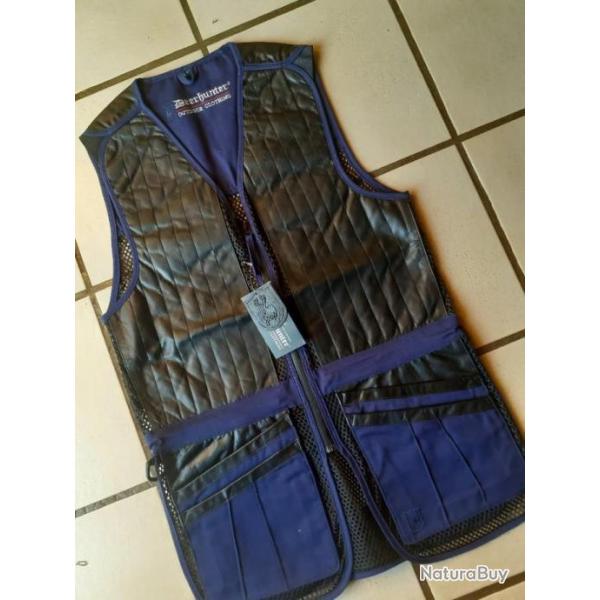Gilet Trap  Deerhunter Taille M ,  noir et bleu