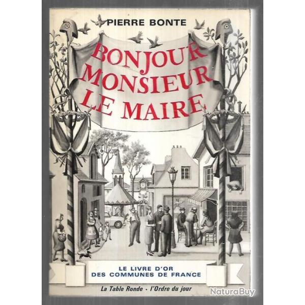 bonjour monsieur le maire le livre d'or des communes de france de pierre bonte