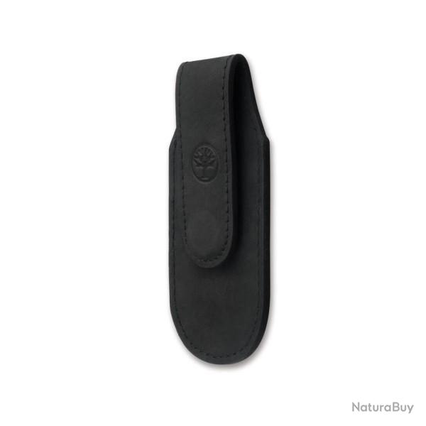 09BO293 - Etui Boker en cuir noir magn�tique