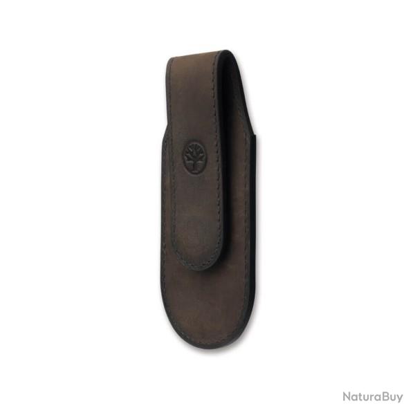 09BO292 - Etui Boker en cuir marron magn�tique