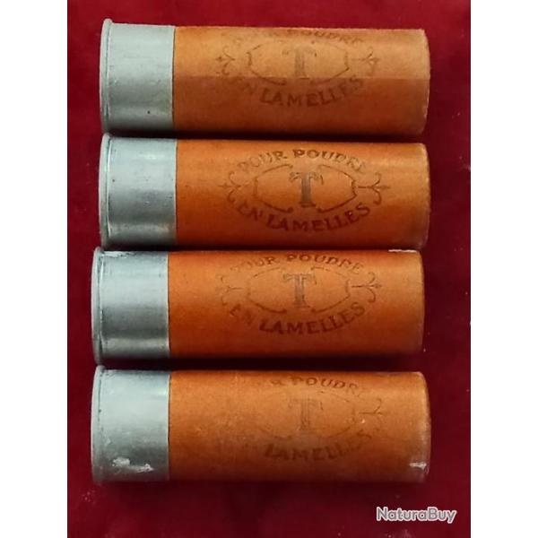 4 cartouches poudre T en lamelles pour collection