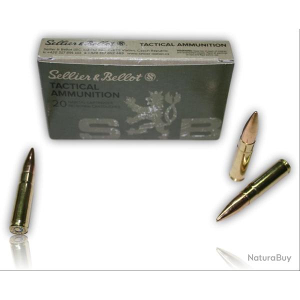 MUNITION SELLIER & BELLOT 200GR 300 AAC BLACKOUT SUBSONIC X 20