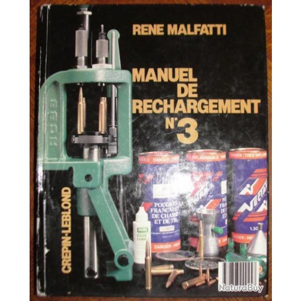 manuel de rechargement de ren� Malfatti