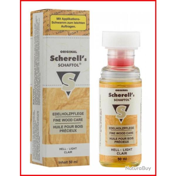 Huile pour bois teinte clair - Schaftol