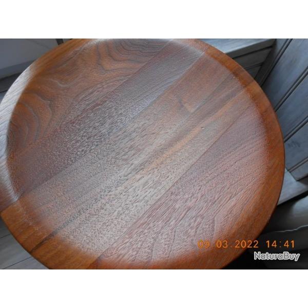 pi�ce de collection Charles & Ray Eames, Stool mod�le C, noyer massif