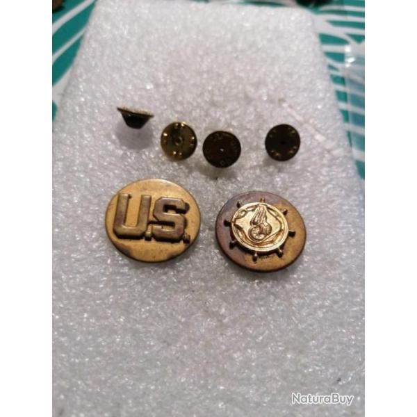 Lot de collars troupe arme us TRANSPORTATION ET US ORIGINAL